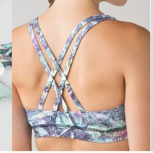 Lululemon Energy Bra in Iridescent Multi
